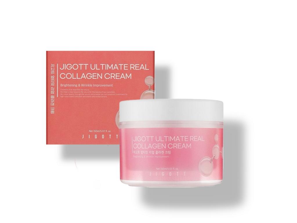 -30% Крем для лица с коллагеном Jigott Ultimate Real Collagen Cream, 150 мл.