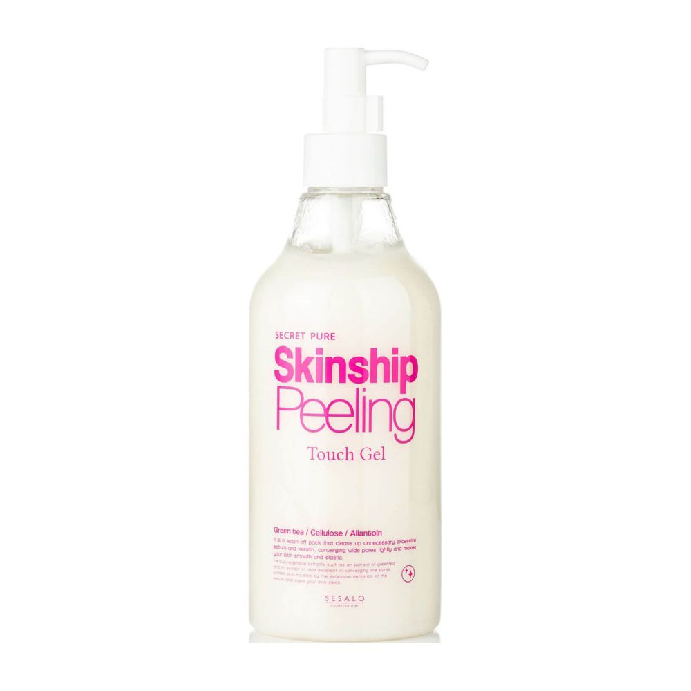 Увлажняющая пилинг-скатка для лица и тела Elizavecca Sesalo Skinship Peeling Touch Gel 500 мл