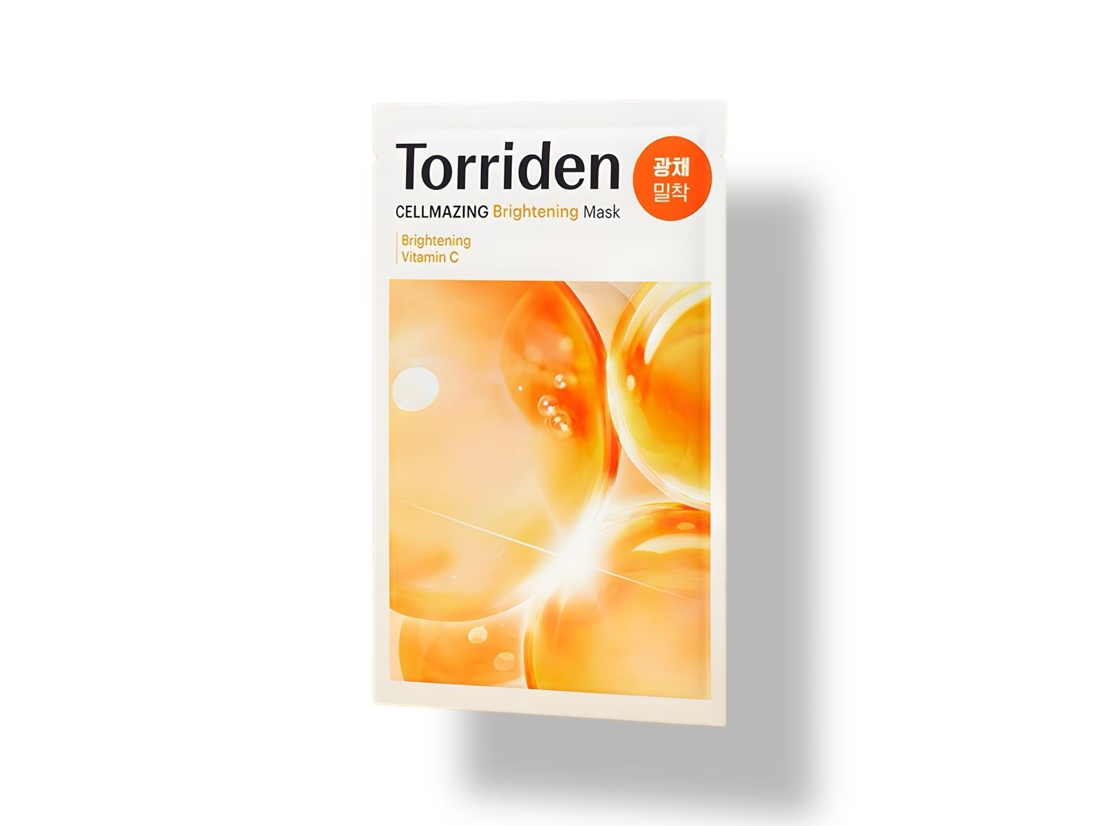 Тонизирующая маска для увлажнения и улучшения тона кожи Torriden Cellmazing Vita C Brightening Mask Sheet, 26 мл. 