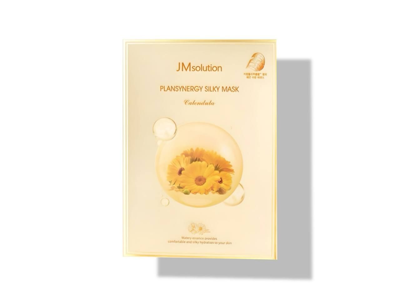 Успокаивающая тканевая маска с календулой JMsolution Plansynergy Silky Mask Calendula, 30 мл.