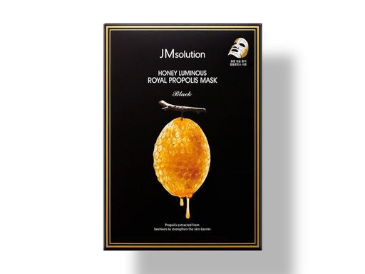 Восстанавливающая тканевая маска с прополисом JMsolution Honey Luminous Royal Propolis Mask 30мл