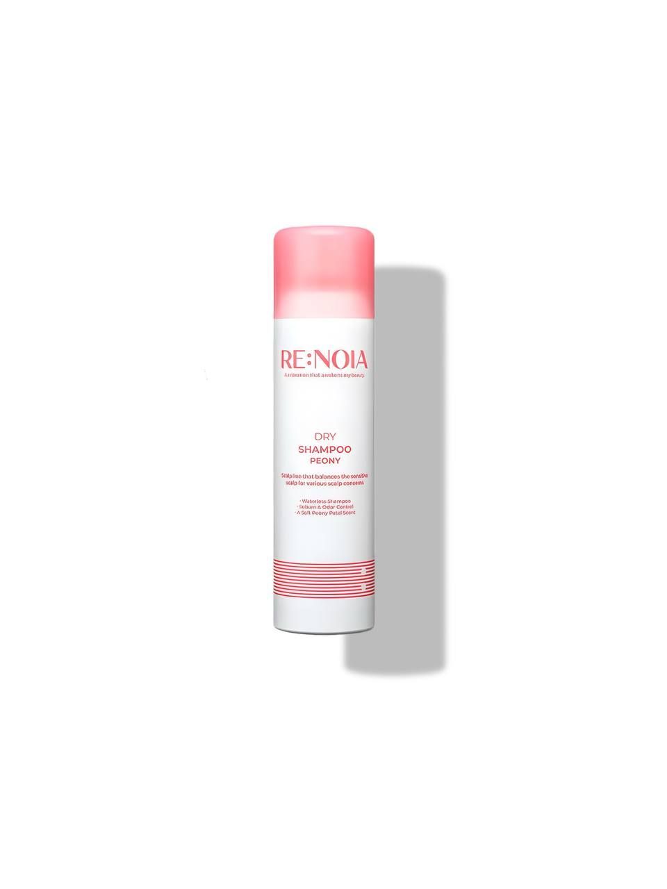 Инновационный сухой шампунь с нежным ароматом пиона RE:NOIA DRY SHAMPOO PIONY, 50 мл.