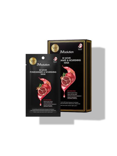 Питательная маска с гранатом JMsolution Be Nature Pomegranate & Nourishing Mask, 24 мл.
