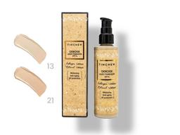 Тональный крем увлажняющий с коллагеном и ретинолом Tinchew Chokchok Liquid Foundation SPF 15, тон 21 натурально-бежевый, 100 гр.
