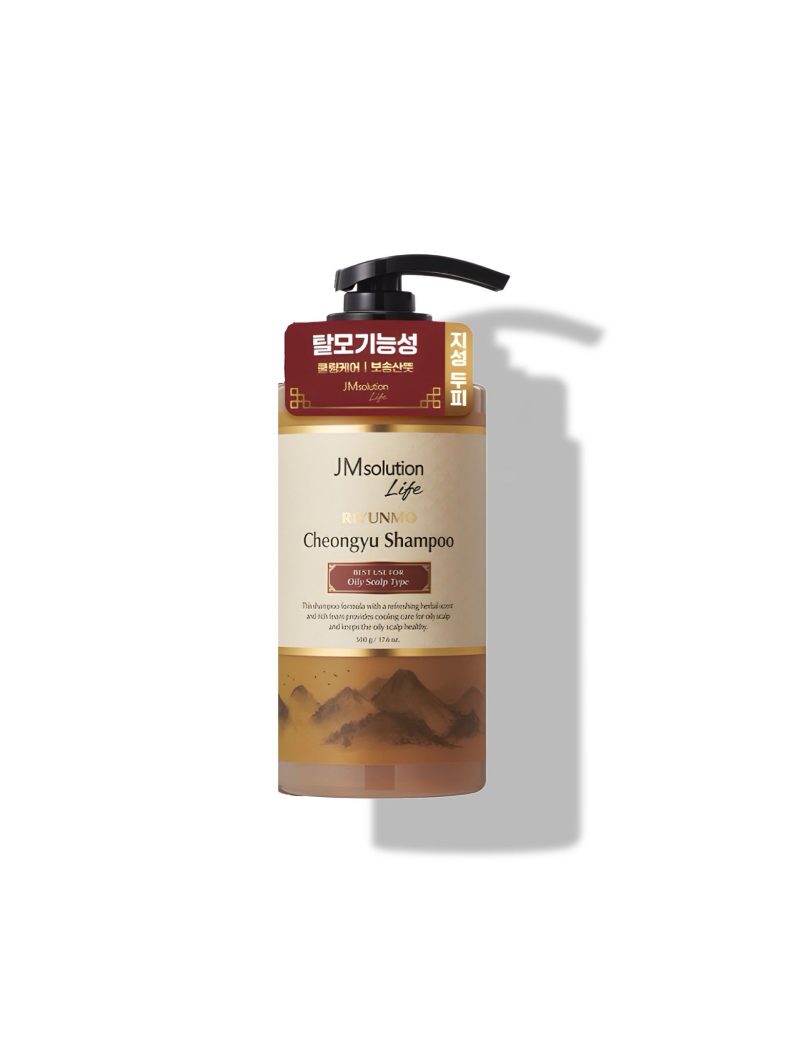 Шампунь для жирной кожи головы JMsolution. Life Riyunmo Cheongyu Shampoo, 500 мл.