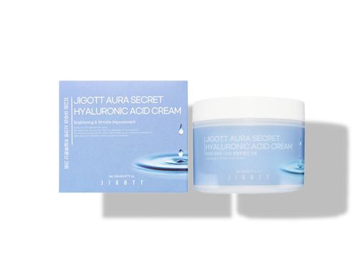 Увлажняющий крем с гиалуроновой кислотой Jigott  Aura Secret Hyaluronic Acid cream, 150 мл. 