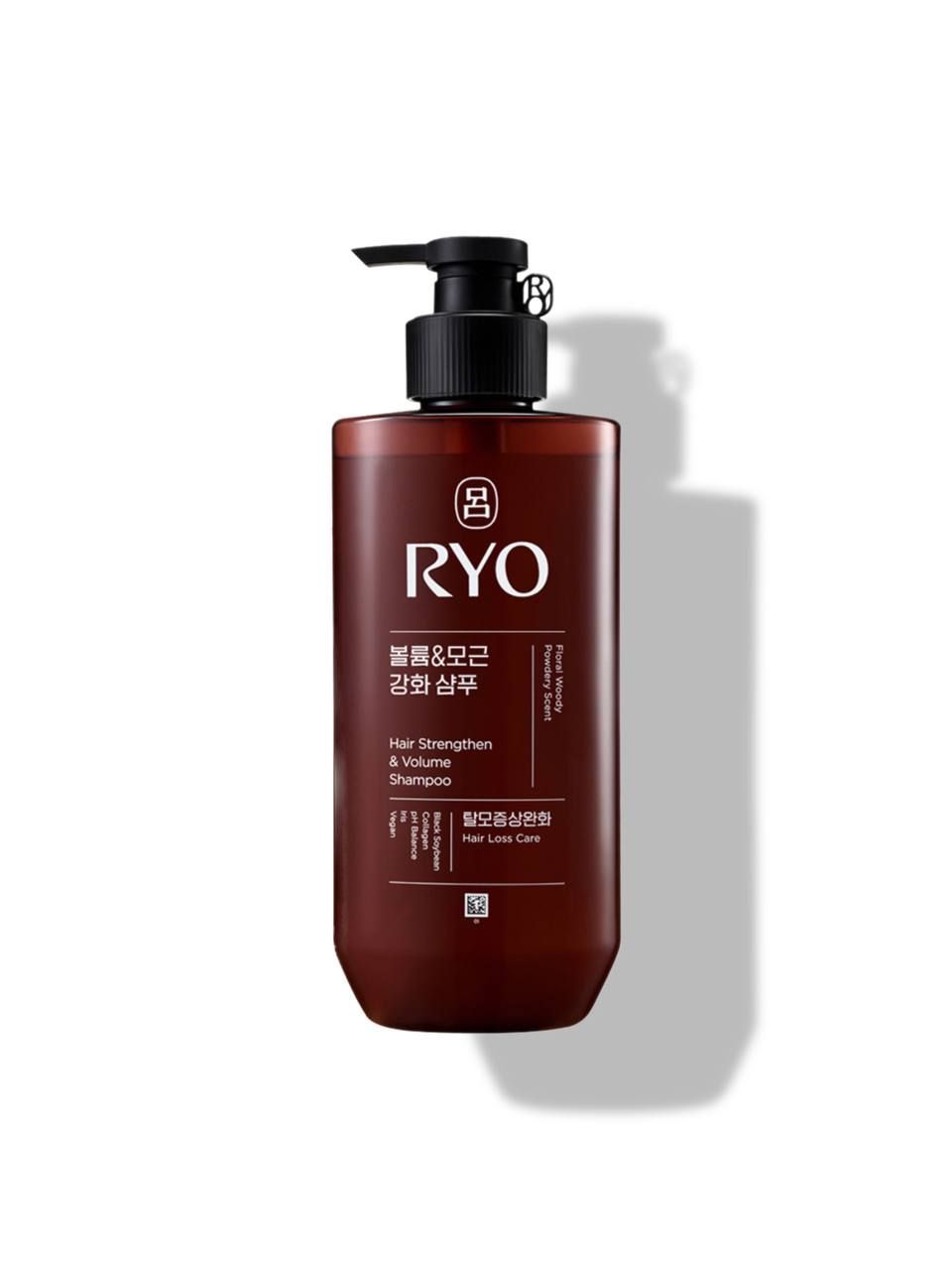 Шампунь для укрепления и объёма волос RYO Hair Strengthen Volume Shampoo, 592 мл. 