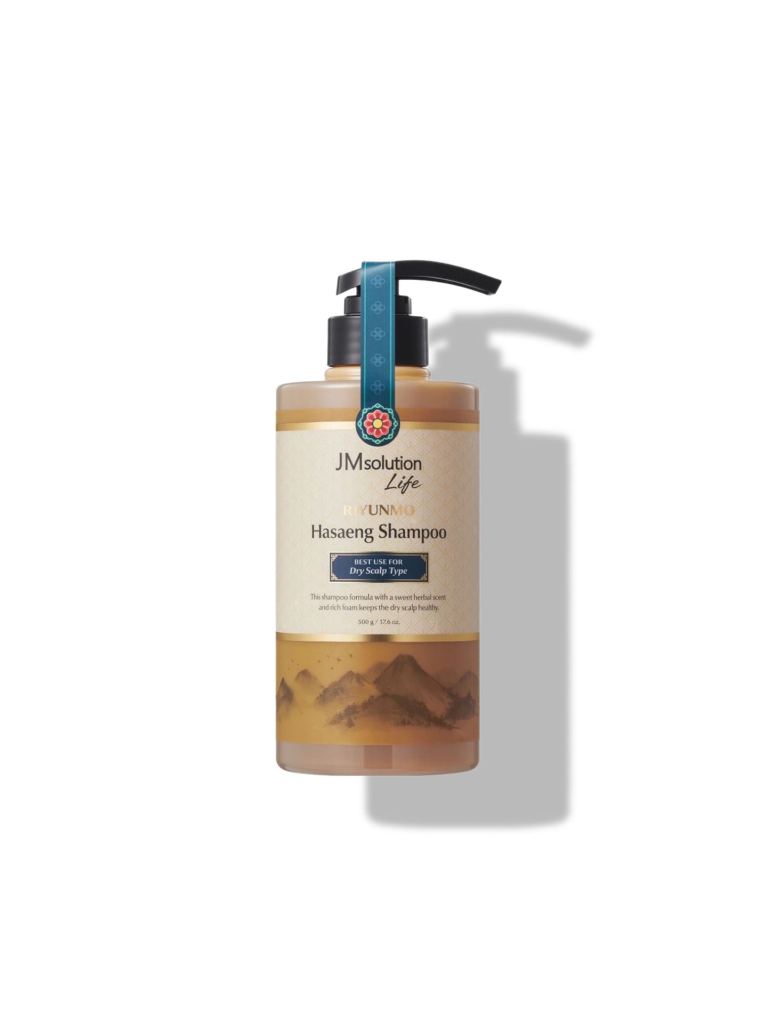Увлажняющий шампунь для сухой и стянутой кожи головы JMSolution Life Riyunmo Hasaeng Shampoo, 500 мл. 
