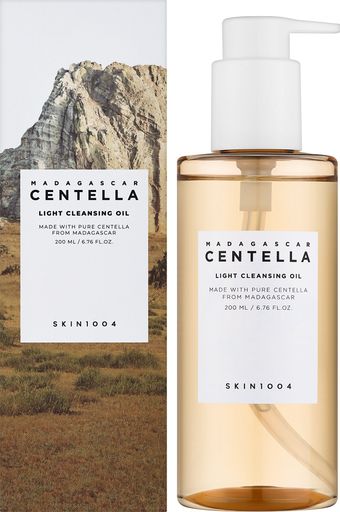 Успокаивающее гидрофильное масло с центеллой SKIN1004 Madagascar Centella Light Cleansing Oil 200мл