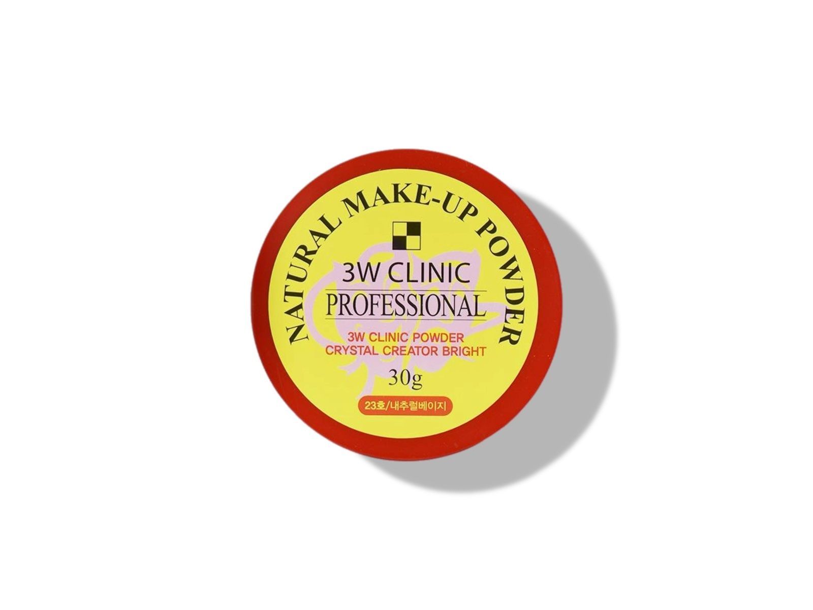 Рассыпчатая пудра №23 натурально-бежевый 3W Clinic Natural Make-Up Powder №23 Natural Beige, 30 гр. 