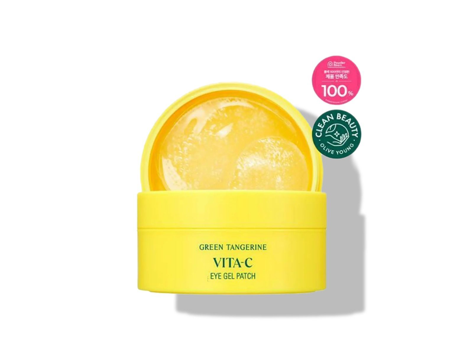 Осветляющие патчи для век с витамином C Goodal Green Tangerine Vita C Eye Gel Patch, 60 шт.
