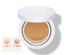 Увлажняющий тональный кушон Missha Magic Cushion Moist Up №21 Тон 21 Светлый бежевый 15 гр
