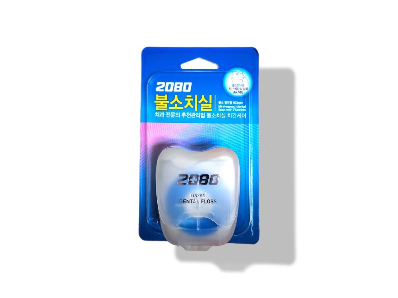 2080 Зубная нить с фтором, 40 м 2080 Fluoride Dental Floss, 1 шт. 