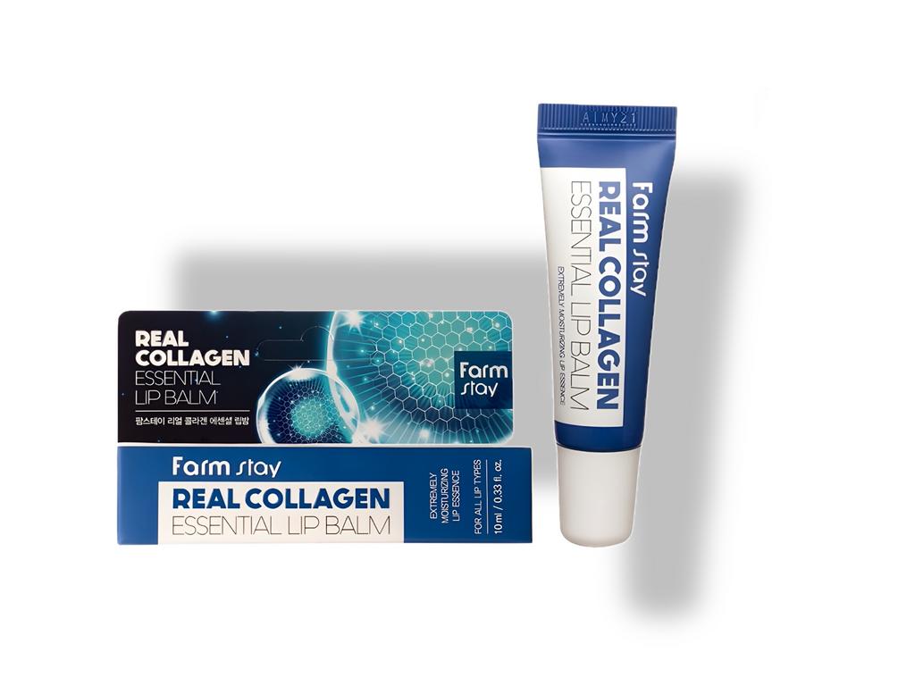 Бальзам для губ с коллагеном FarmStay Real Collagen Essential Lip Balm, 10 мл