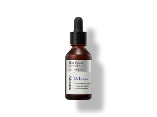 Сыворотка с ретинолом для выравнивания тона лица JMsolution Skin Boost Retinol 0.1 Serum 1.0, 30 мл. 