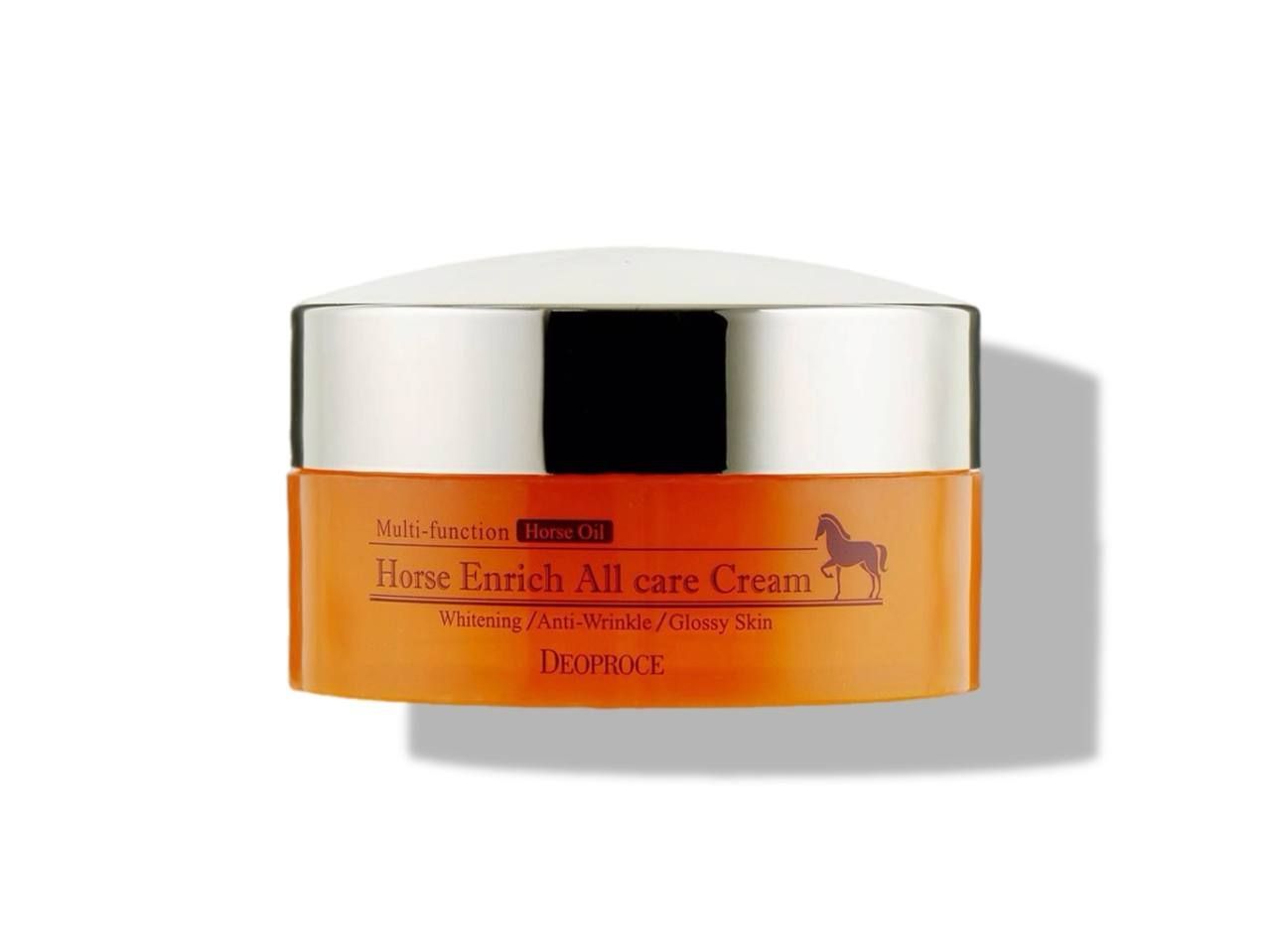 Восстанавливающий крем с лошадиным жиром Deoproce Horse Enrich All Care Cream, 100 г.