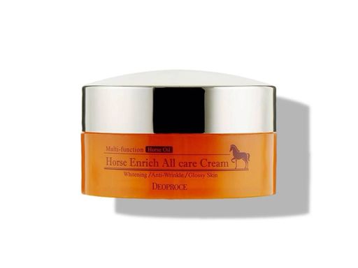 Восстанавливающий крем с лошадиным жиром Deoproce Horse Enrich All Care Cream, 100 г.