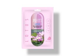 Тканевая ампульная маска с экстрактом Лотоса Jigott Lotus Real Ampoule Mask, 27 мл.