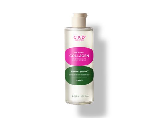 Укрепляющий липосомный тонер с ретиналем CKD Retino Collagen Small Molecule 300 Collagen Skin Toner, 250 мл.