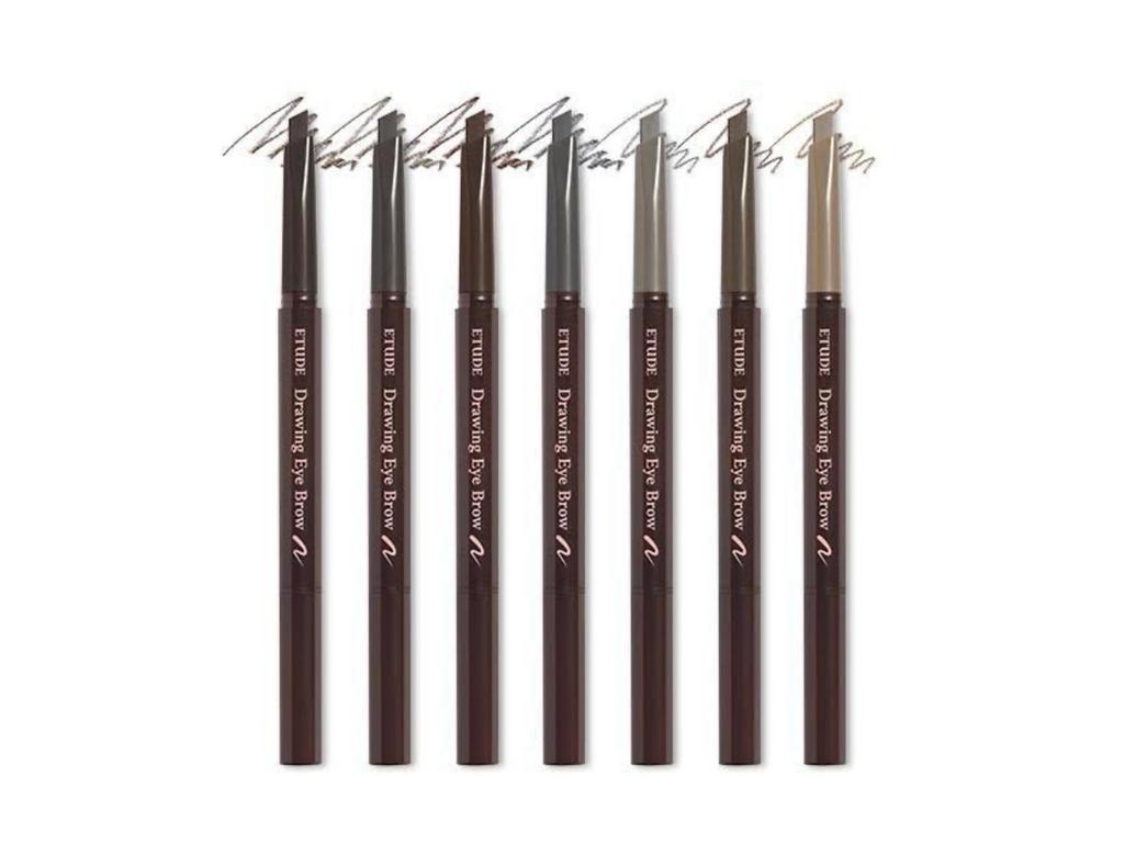 Автоматический карандаш для бровей Серо-коричневый #2 Etude House Drawing Eye Brow Pencil #02 Gray Brown