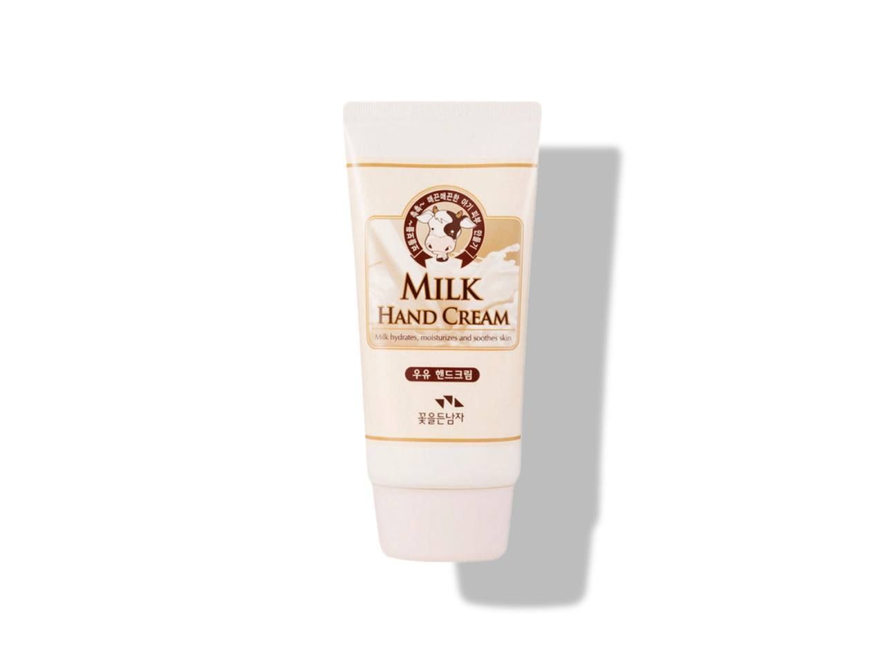 Увлажняющий крем для рук с молочными протеинами Flor de Man Milk Hand Cream, 80 мл. 