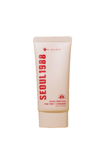 Солнцезащитный крем с SPF 50+, обогащенный экстрактом сосны и керамидами K-Secret Seoul 1988 Sun: Pine Tree + Ceramide, 50 мл.