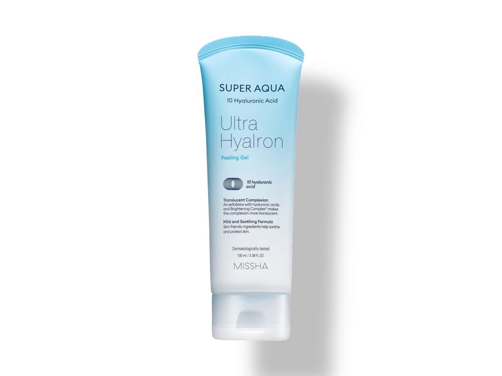 Пилинг-гель с гиалуроновой кислотой Missha Super Aqua 10 Hyaluronic Acid Ultra Hyalron Peeling Gel, 100 мл.