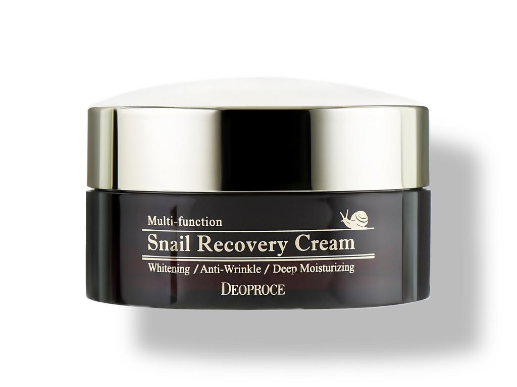 Многофункциональный восстанавливающий крем с муцином улитки Deoproce snail recovery cream 100 гр
