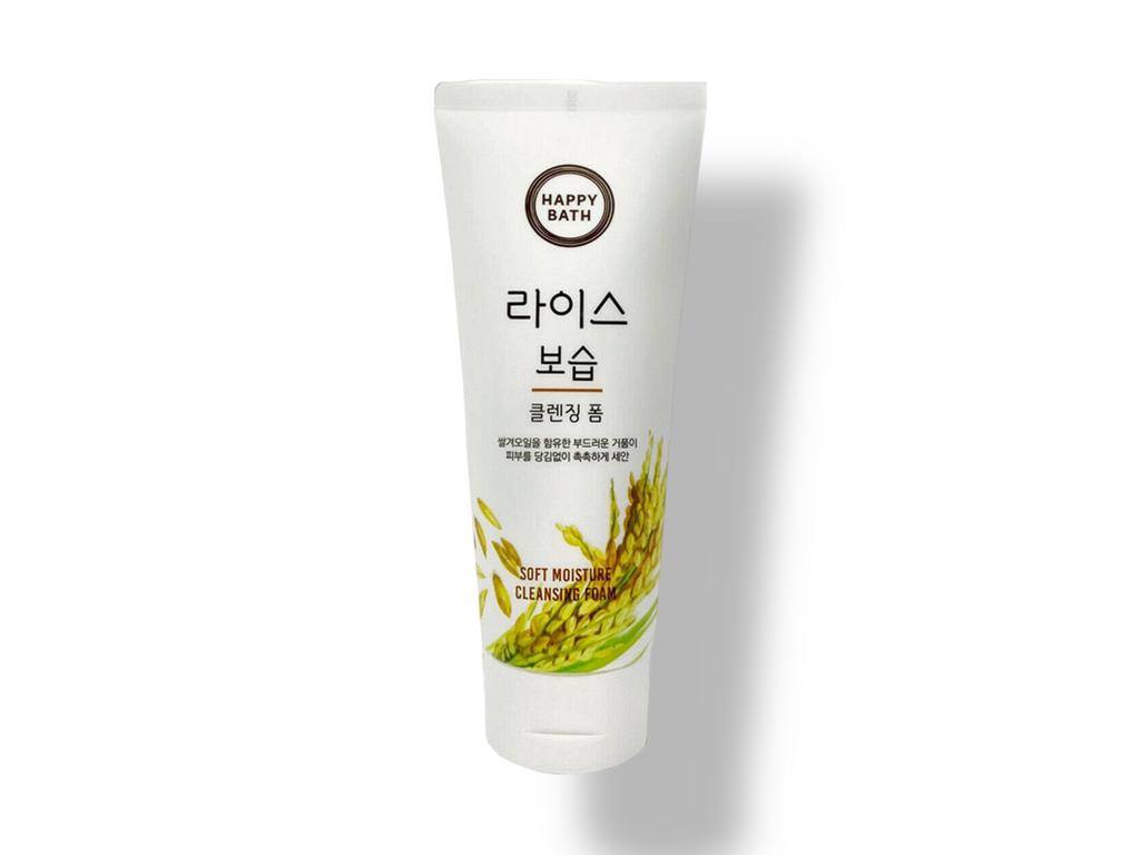 Увлажняющая пенка для умывания Happy bath soft moisture cleansing foam, 200 ml