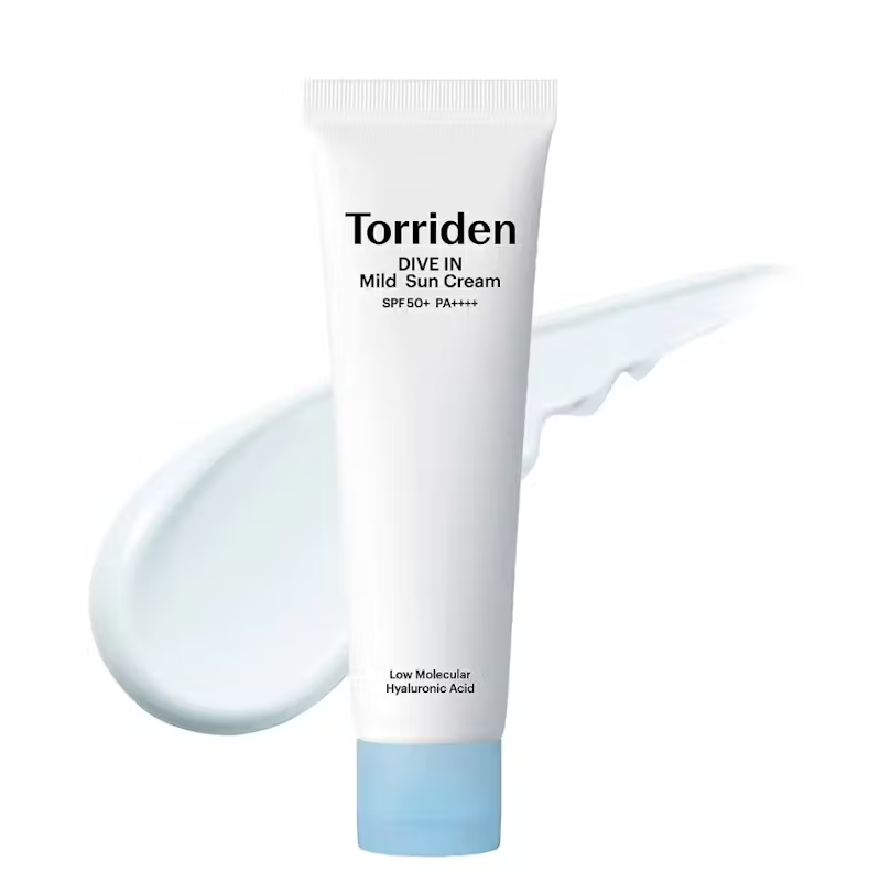 Увлажняющий минеральный солнцезащитный крем Torriden Dive In Low Mild Sun Cream SPF50+ PA++++ 60мл