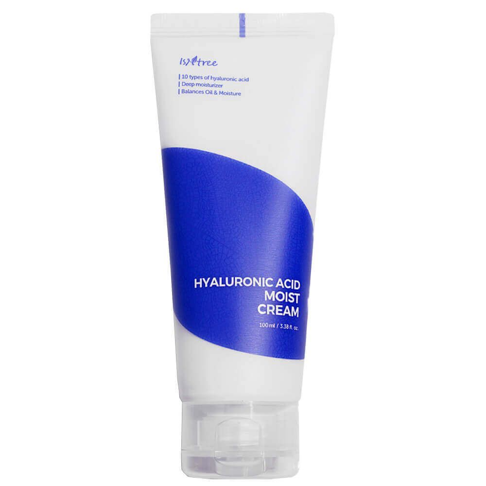 Крем для лица увлажняющий с гиалуроновой кислотой IsNtree Hyaluronic Acid Moist Cream 100мл 