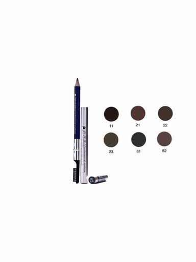 Карандаш для бровей серо-коричневый Prorance Professional eyebrow pencil № 22 Dark Brown, Темно-Коричневый.