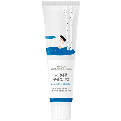 -30% Увлажняющий санскрин с берёзовым соком Round Lab Birch Juice Moisturizing Sunscreen SPF50+ PA++++, 50 мл. 