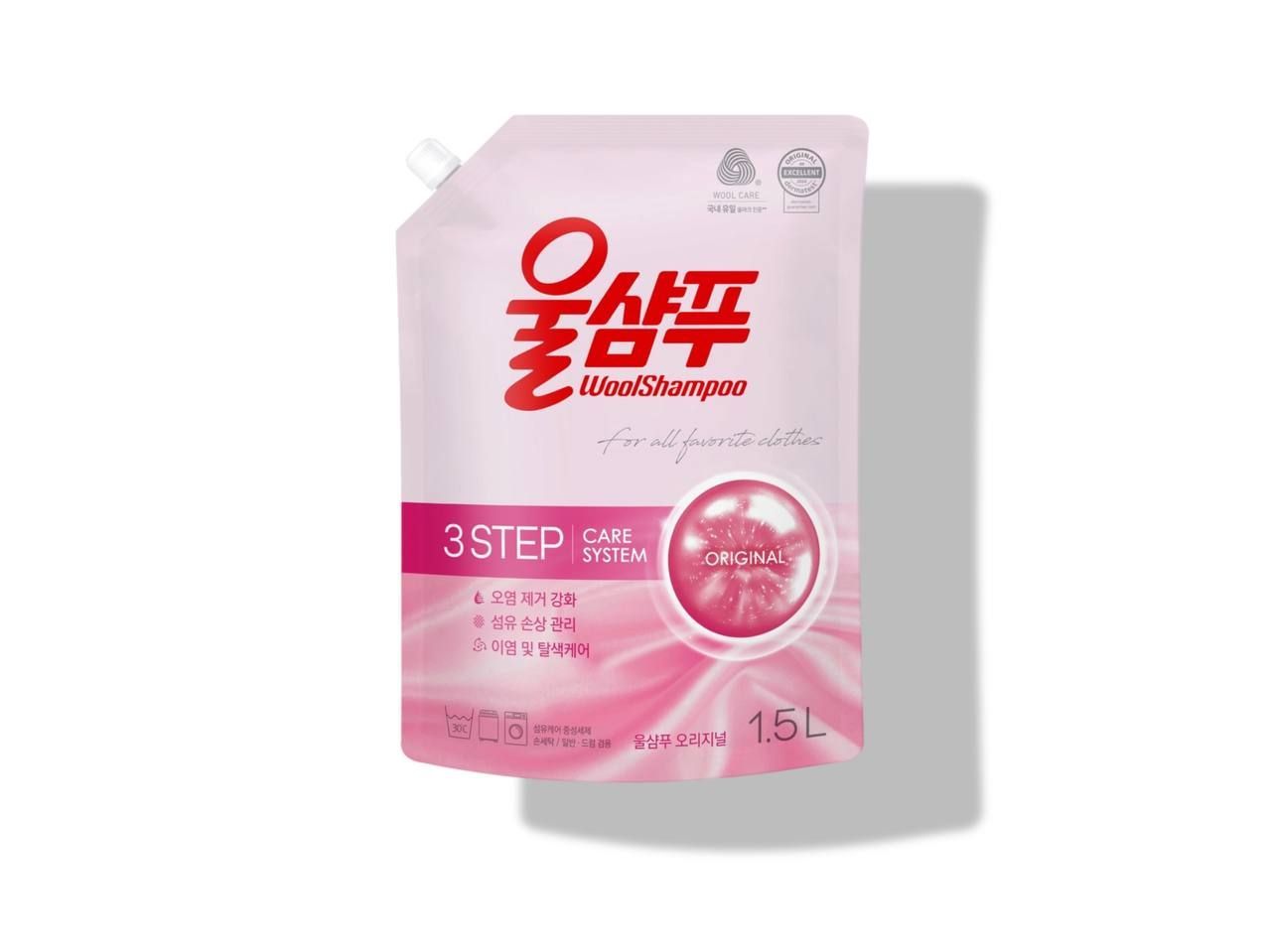 Гель для стирки шерстяных вещей Original Wool Detergent Refill, 1,5 л.