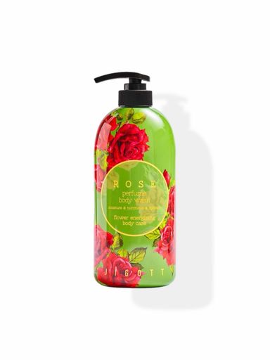 -30% Парфюмированный гель для душа с экстрактом розы Jigott Rose Perfume Body Wash, 750 мл. 