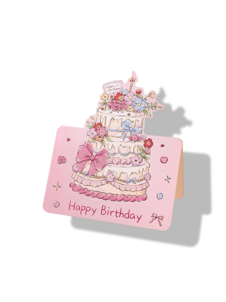 Открытка "Happy Birthday" 98 мм*136 мм