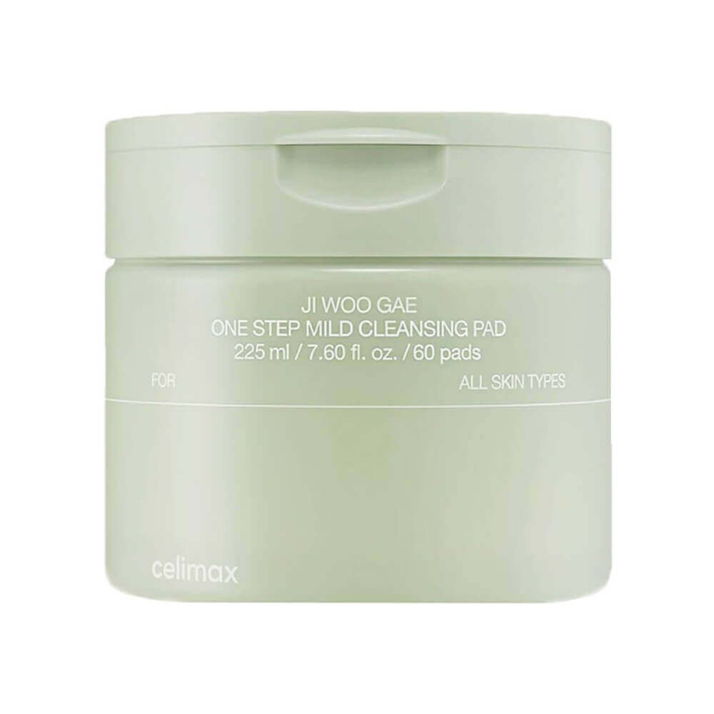 Очищающие пэды для снятия макияжа Celimax Ji Woo Gae One Step Mild Cleansing Pad 225мл / 60 шт