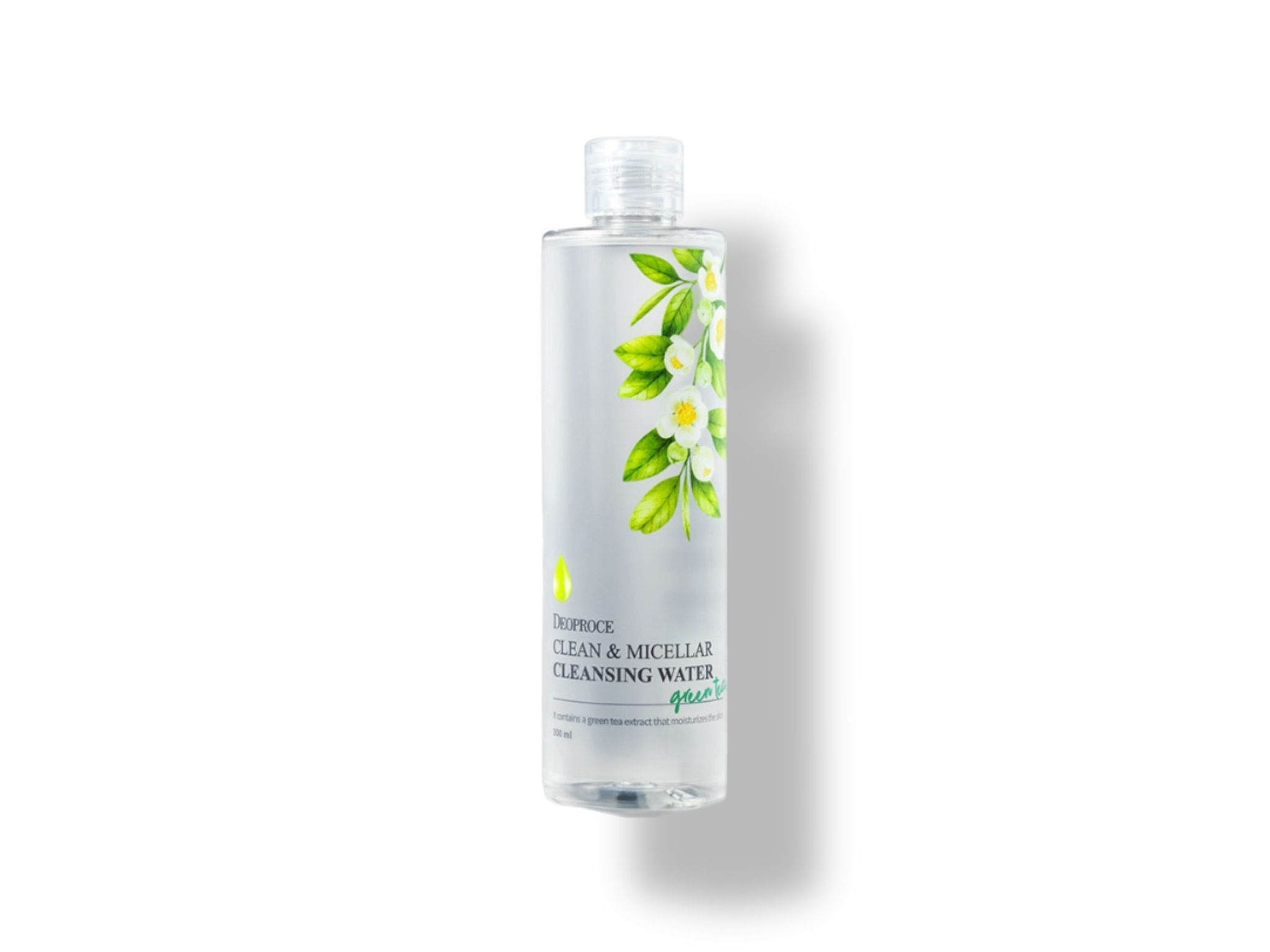 Мицеллярная вода с экстрактом зеленого чая Deoproce Clean & Micellar Cleansing Water Green Tea, 300 мл. 