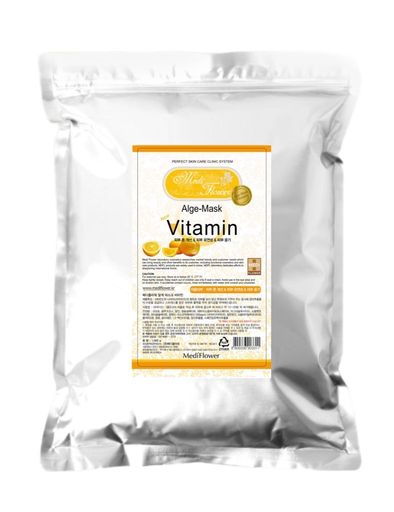 Маска для лица альгинатная с витаминами Medi Flower Alge-Mask Vitamin, 500 гр.