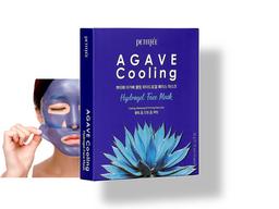 Охлаждающая гидрогелевая маска с экстрактом агавы Petitfee Agave Cooling Hydrogel Face Mask 32 гр*5