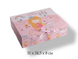 Коробка подарочная складная, упаковка, «Любимой сестре», 31 х 24.5 х 8 см