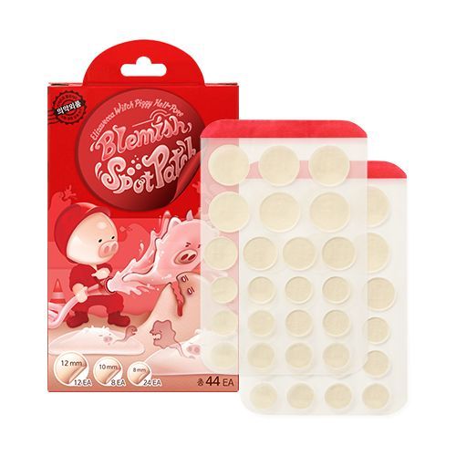 Наклейки против прыщей Elizavecca Witch Piggy Hell-Pore Blemish Spot Patch, 44 шт.