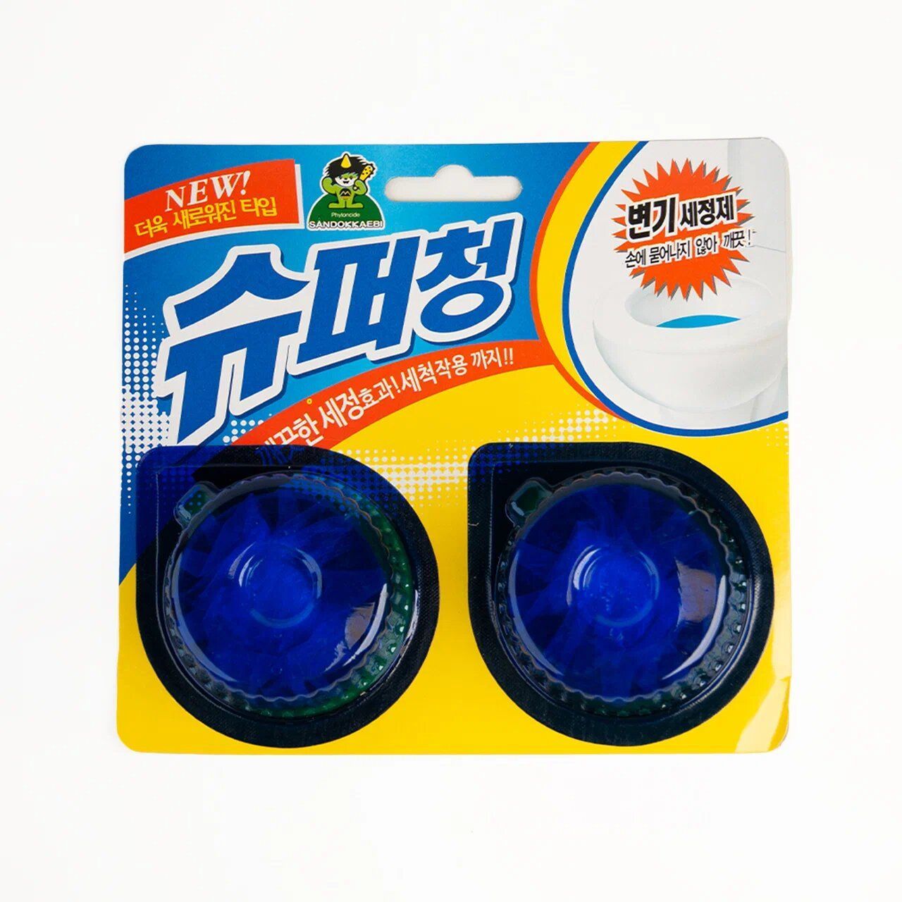 Очиститель для унитаза Super Chang (в таблетках) 40 г х 2 таблетки