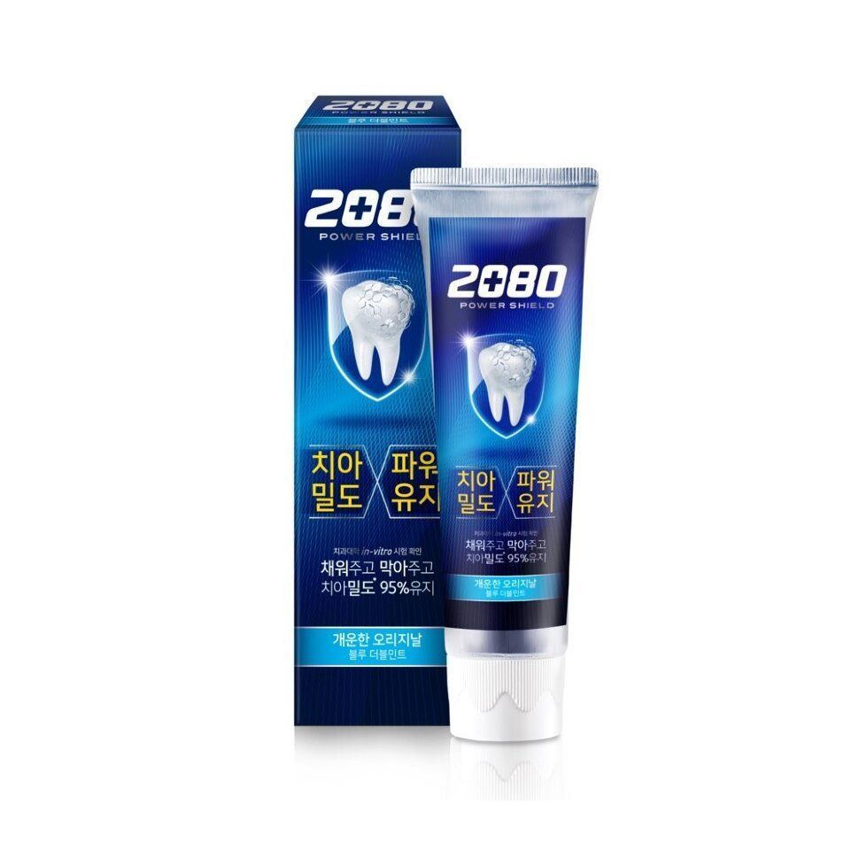 Зубная паста для защиты зубов 2080 Blue Double Mint 140г