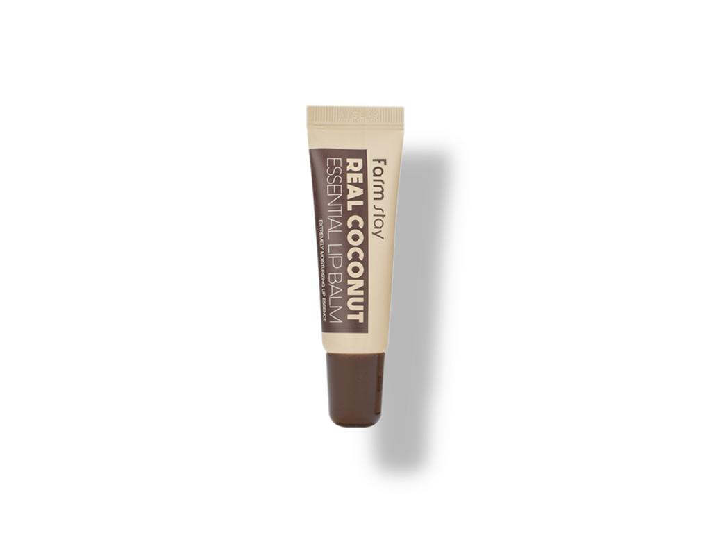 Питательный бальзам для губ с экстрактом кокоса Farm stay real cocoonut essential lip balm 10 мл