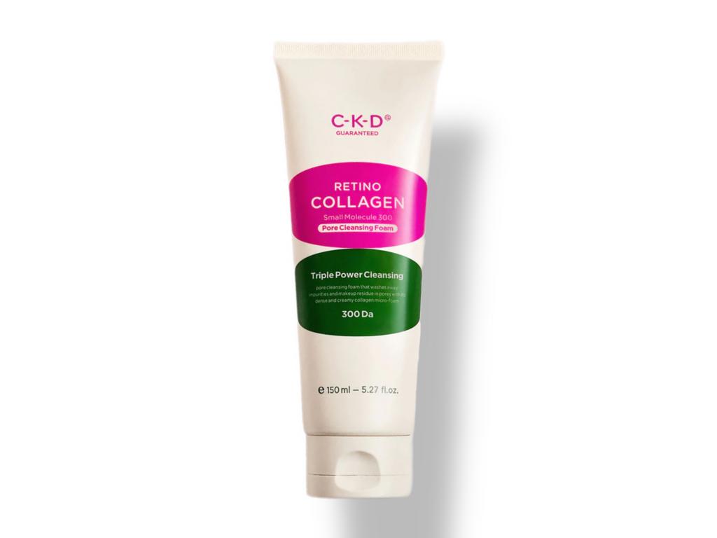 Пенка для глубокого очищения с ретиналем CKD Retino Collagen Small Molecule 300 Pore Cleansing Foam 150 мл