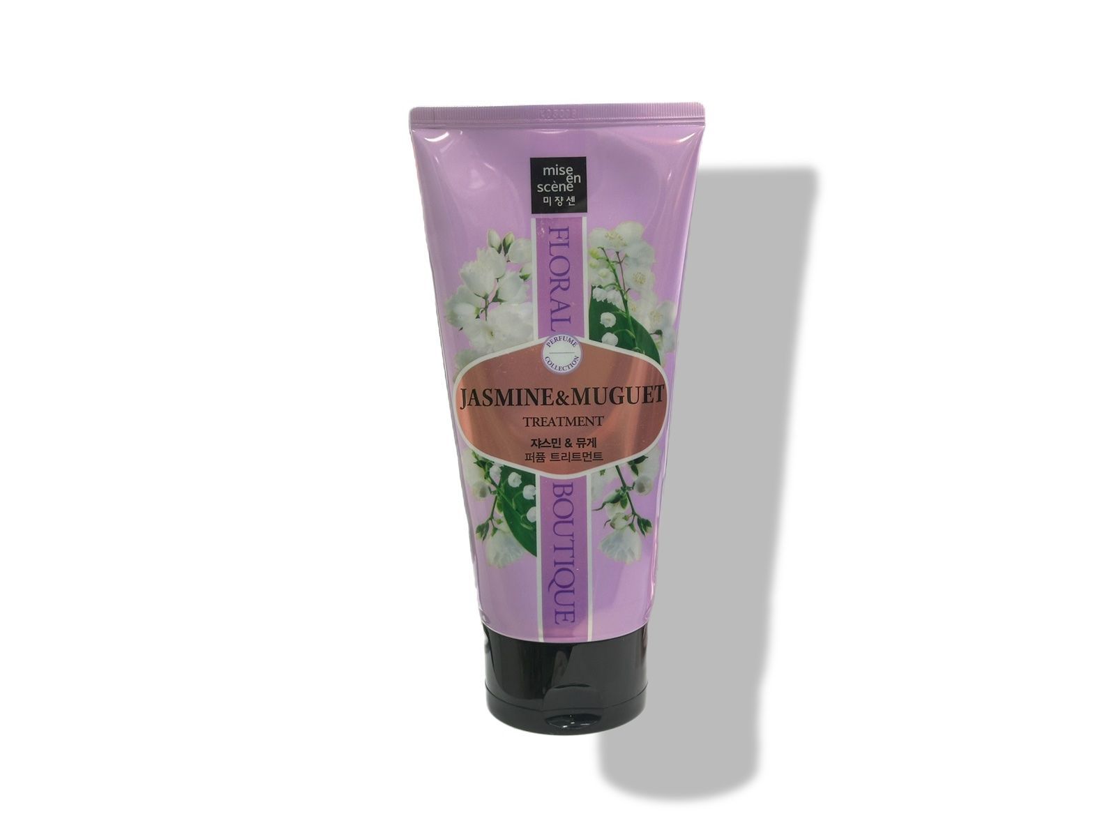 Парфюмированная маска-ополаскиватель с ароматом жасмина и ландыша Mise en Scene Floral Boutique Perfume Treatment, 300 мл.