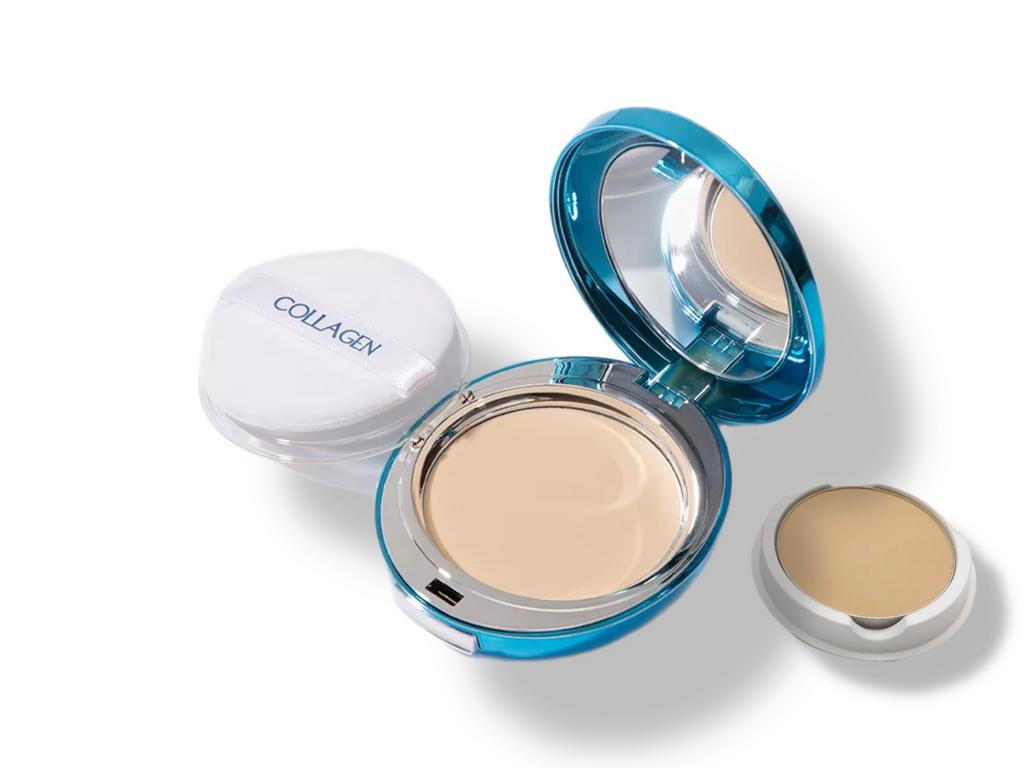Увлажняющая коллагеновая пудра со сменным блоком - тон 13 Enough Collagen Hydro Moisture Two Way Cake SPF25 PA++ 26г