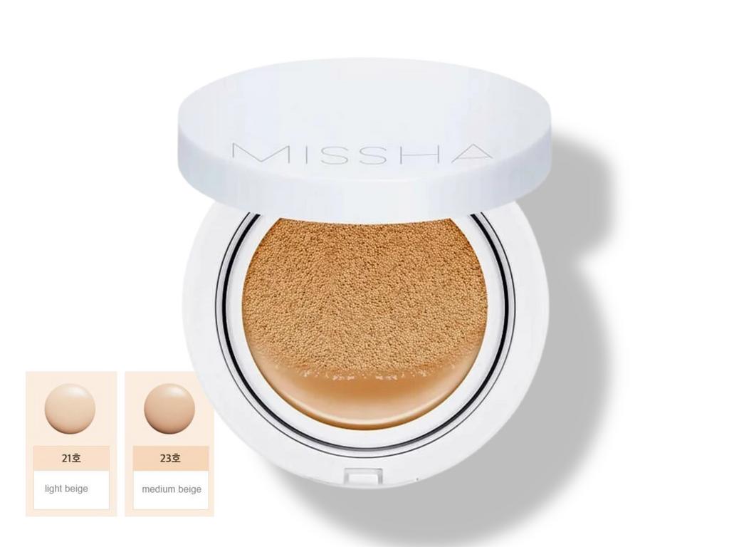 Увлажняющий тональный кушон Missha Magic Cushion Moist Up, 15 гр, тон 23, натурально-бежевый.