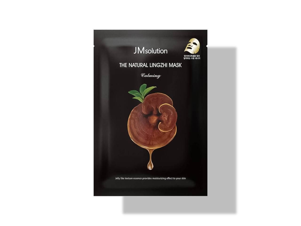 Восстанавливающая маска с экстрактом гриба линчжи JMsolution The Natural Lingzhi Mask Calming, 30 мл. 